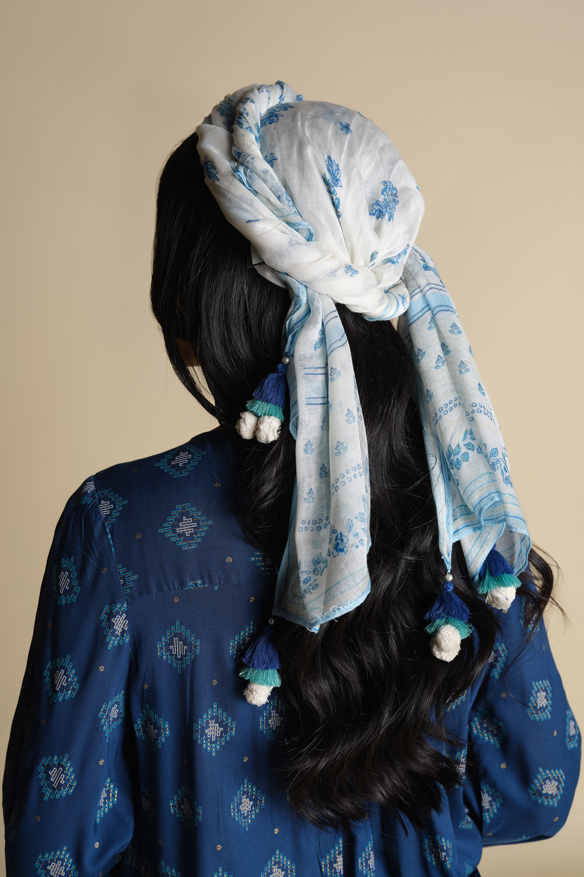 Neela Jadoo Top, Blue, image 9